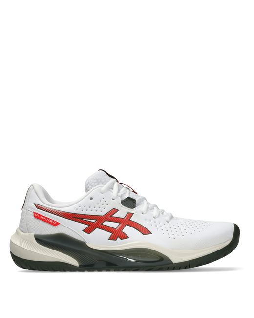 Asics White Gel-Challenger 15 Clay Tennis Shoes for men