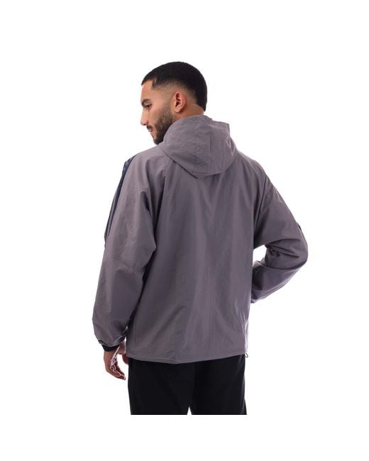 Adidas Originals Blue Rekive Reversible Windbreaker Jacket for men