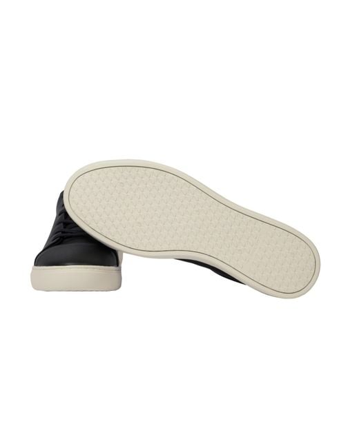 Paul Smith Black Lee Leather Low-Top Trainers for men