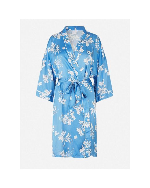 CCDK Blue Kimono Dressing Gown