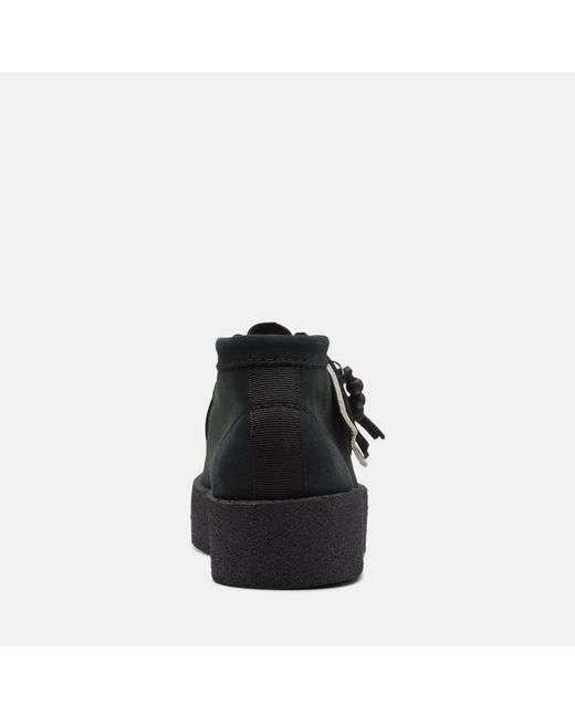 Clarks Black Wallabee Cup Boots