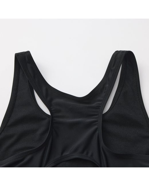 Slazenger 1881 Black Racer Back Lycra Xtra Life Swimsuit Ladies