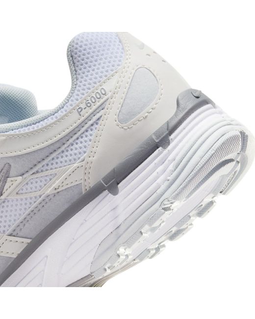 Nike White P-6000 Shoes