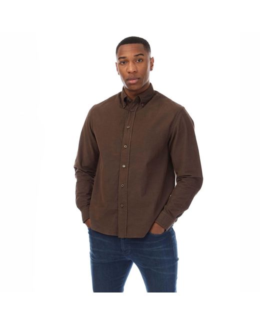 Boss Brown S-Owen-Bd-C1-234 10253532 01 Oxford Shirt for men