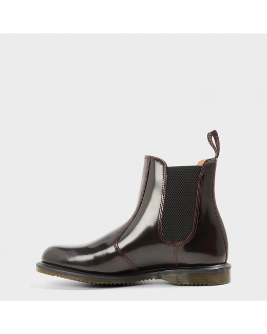 Dr. Martens Black Flora Chelsea Boots