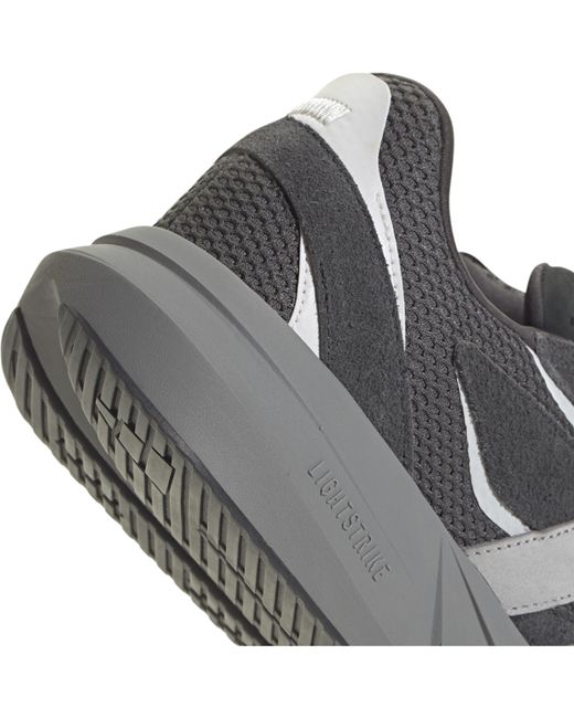 Adidas Gray Lightblaze Runners for men