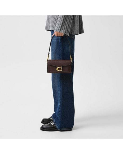 COACH Brown Tabby 20 Shoulder Bag