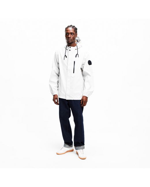Jacket Gray Elements Rain Anorak for men
