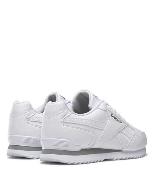 Reebok White Glide Ripple Clip Trainers for men