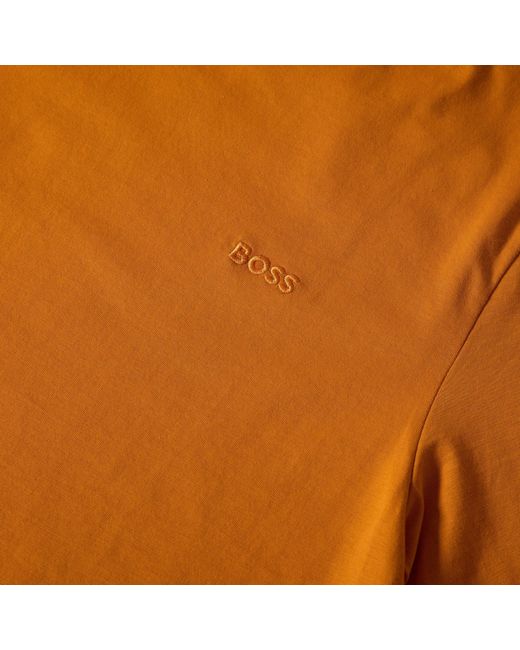 Boss Orange Tales T-Shirt With Logo Patch Premium Cotton for men
