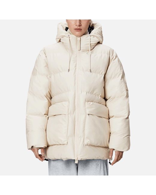 Rains Natural Alta Medium Puffer Jacket