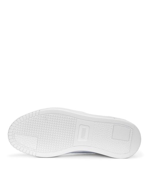 PUMA Carina Street Sneaker White-rose Mauve-feather Gray