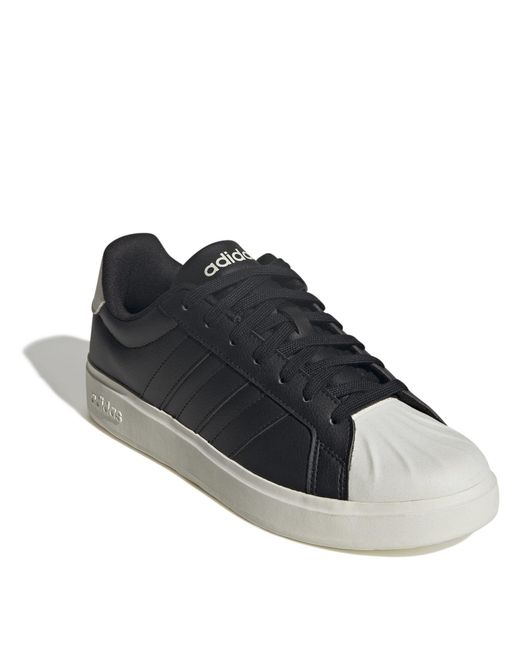 Adidas Black Street Talk Low-Top Trainers for men