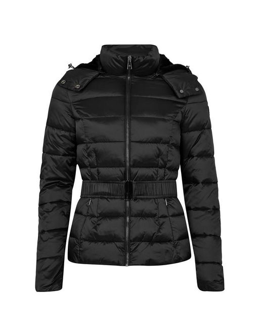 Ted Baker Black Abbiiee Small Quilted Puffer Jacket
