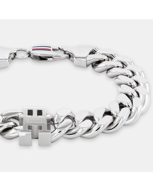 Tommy Hilfiger Metallic Metal Chain Bracelet for men