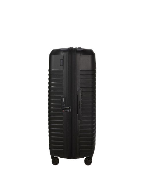 Samsonite Black Intuo Spinner 81X54X33/36Cm Exp Extra Large Hard Suitcase
