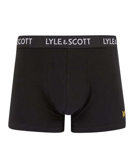 Lyle & Scott Blue 5 Pack Miller Trunks for men