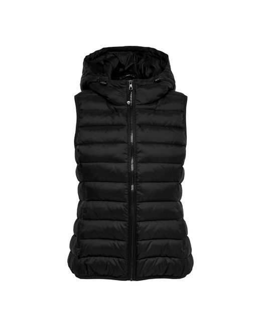 ONLY Blue Tahoe Padded Gilet