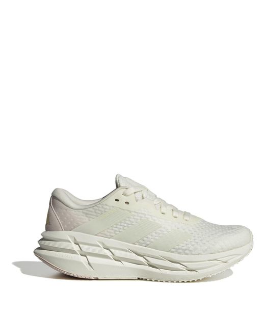Adidas White Adistar 3 Runner Trainers
