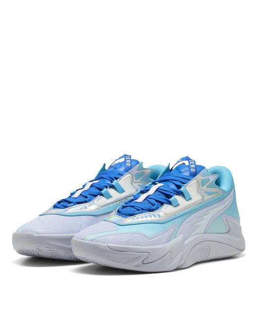 PUMA Blue Scoot Zeros Ii Crystal Basketball Trainers for men