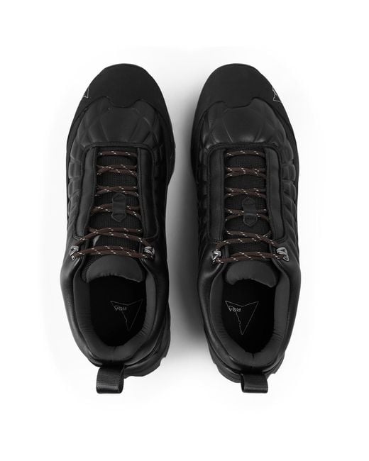Roa Black Katharina Skeletal Non Waterproof Walking Shoes for men
