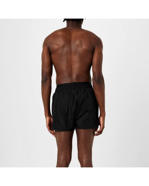 DSquared² Black Logo Swim Shorts for men