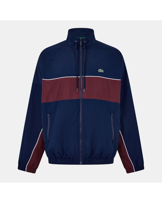 Lacoste Blue Blouson Tracksuit Top for men
