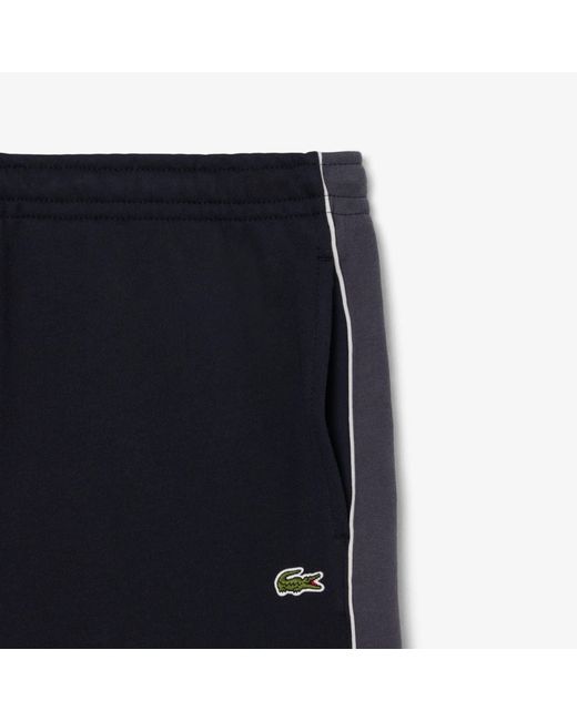 Lacoste Black Fleece Jogger Shorts for men