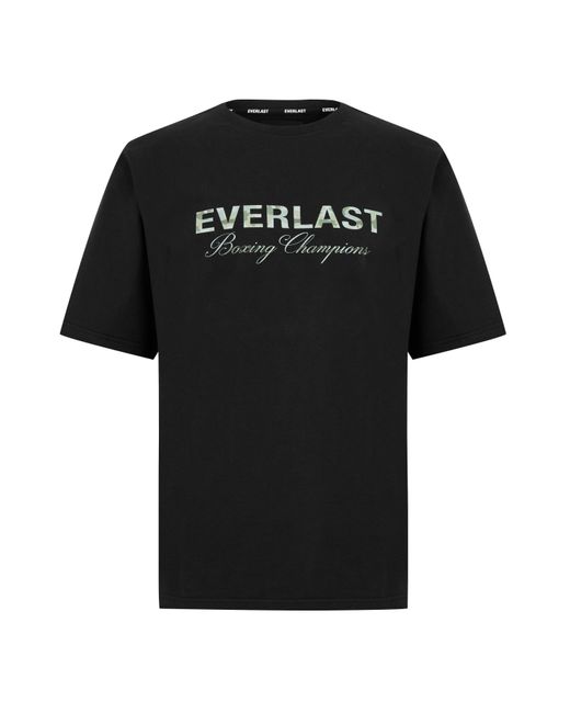Everlast Black Camo Tee for men
