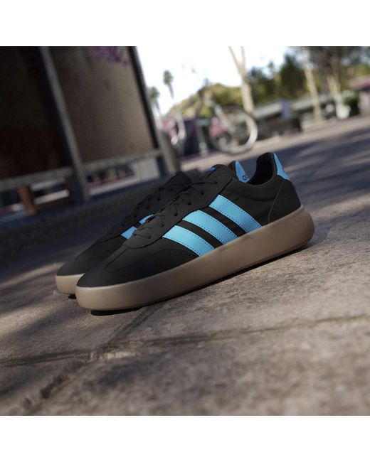Adidas Blue Barreda Decode Low-Top Trainers for men