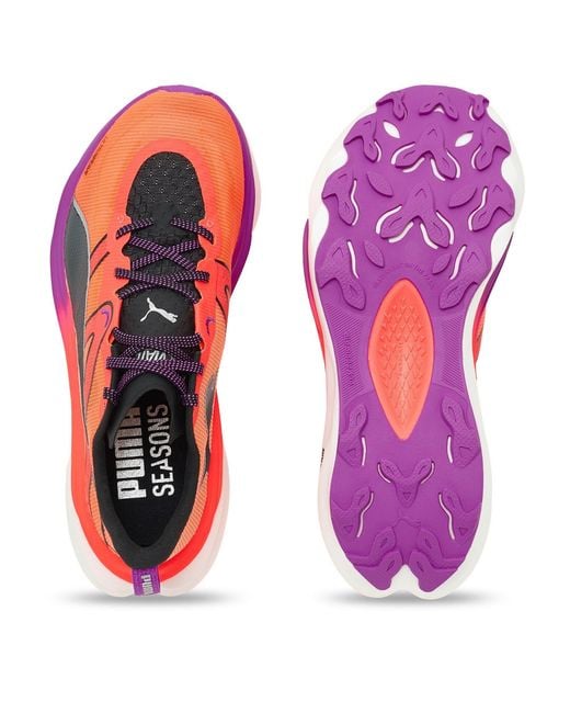 PUMA Red Deviate Nitro Elite Trail Wn Running Shoes