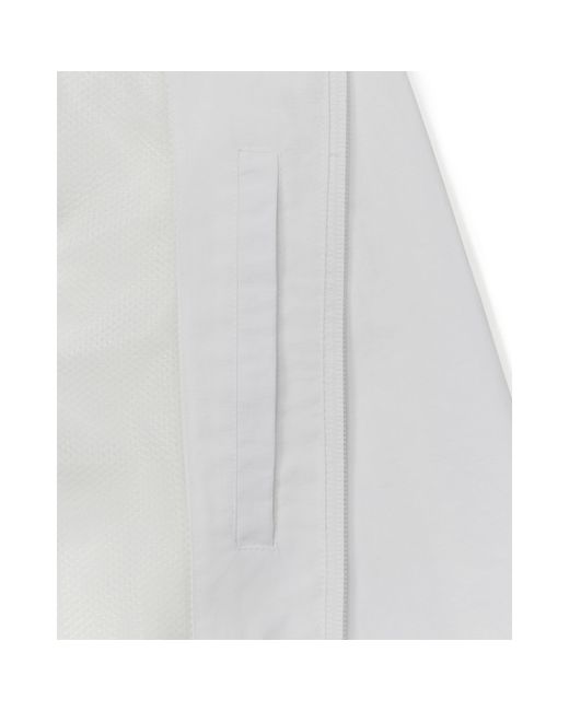 No Fear White Nylon Tracksuit Jacket for men