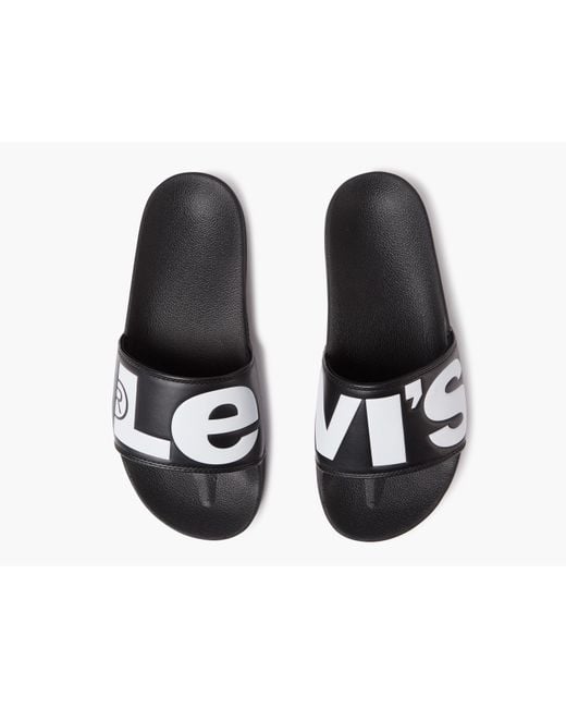 Levi's Blue June Pool Shoes for men
