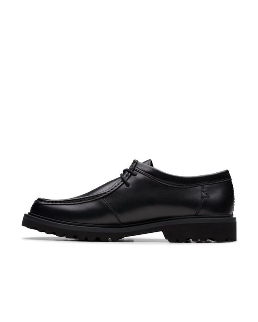 Clarks Black Moc Toe Formal Shoes for men