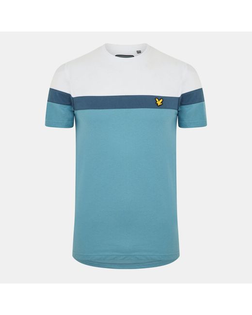 Lyle & Scott Blue Regular Fit T-Shirt for men