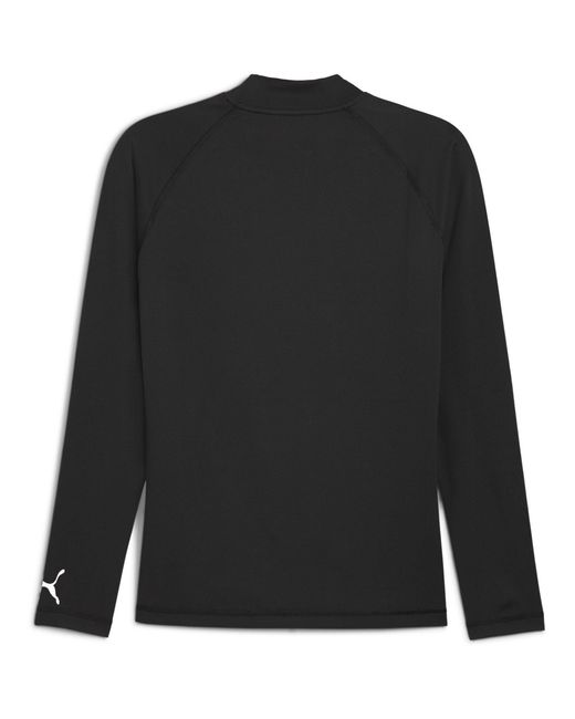 PUMA Black Cloudspun Tech Baselayer Top for men