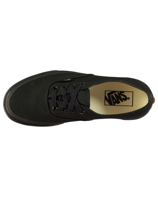 Vans Black Authentic Canvas Shoes