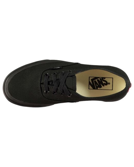 Vans Black Authentic Canvas Shoes