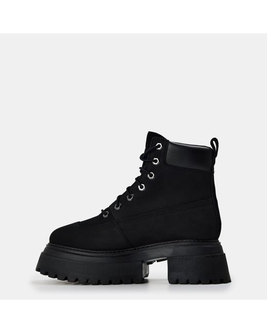 Timberland Black Timb Sky Rugged Hiker Boots
