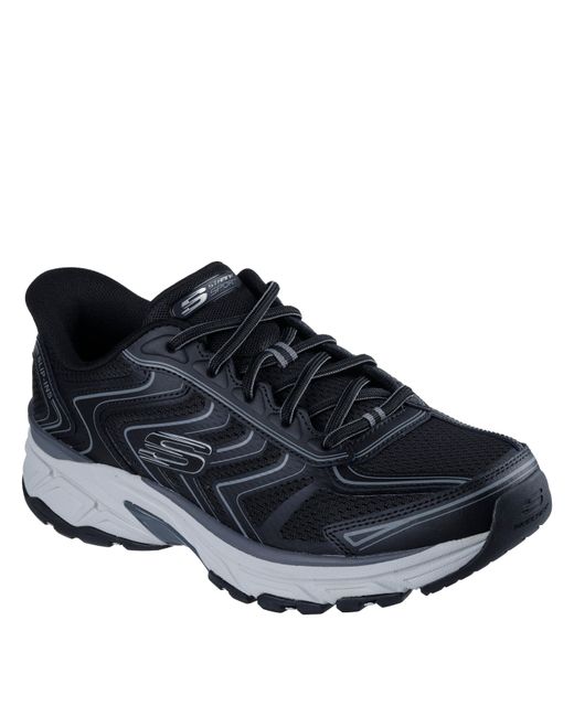 Skechers Blue Slip-Ins: Stamina Sport Retro Runners Trainers for men