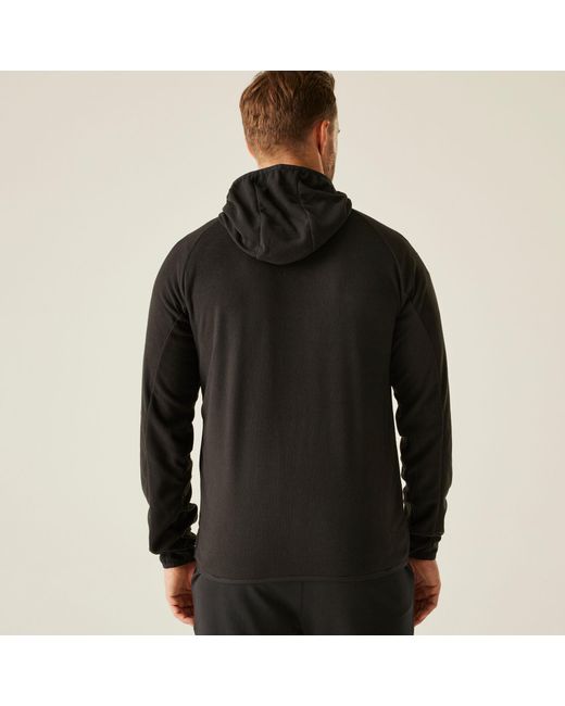 Regatta Black Navigate Full-Zip Fleece for men