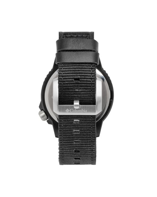Columbia Black Casual Watch Css12-002 for men