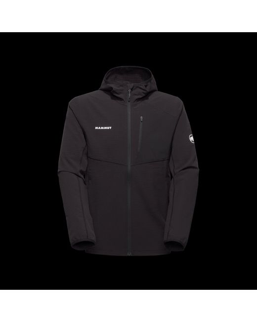 Mammut Black Madris Softshell Jacket for men
