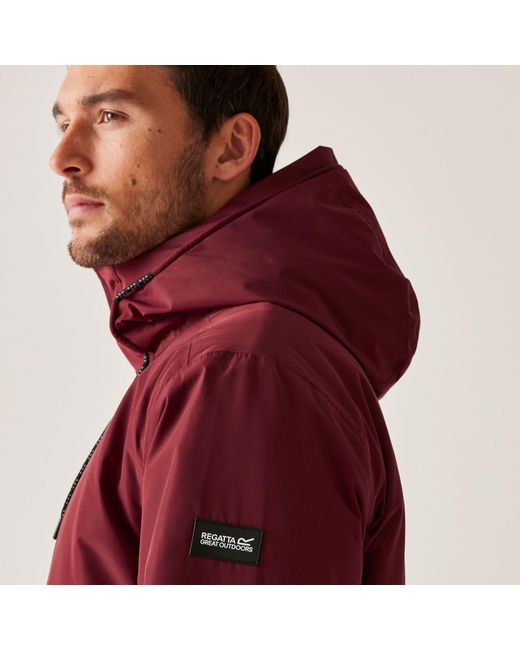 Regatta Red Sterlings Waterproof Insulated Jacket for men