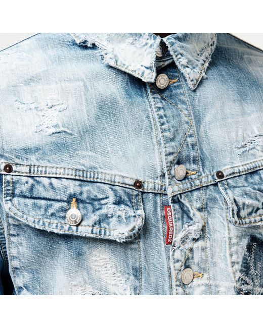 DSquared² Blue Denim Jacket for men