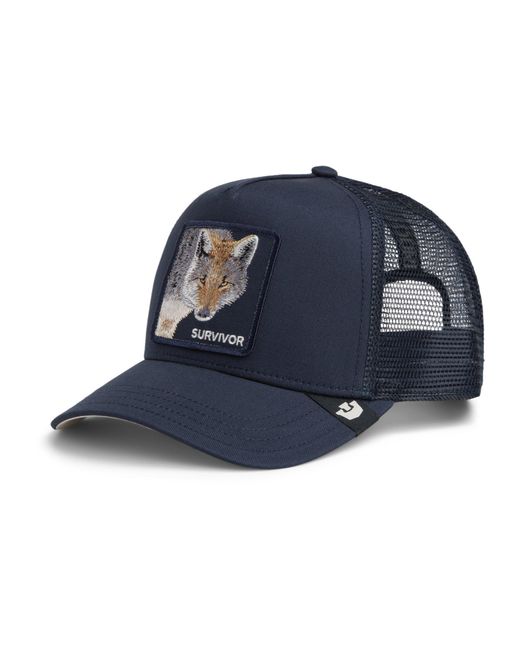 Goorin Bros Blue Animal Farm Trucker Cap for men