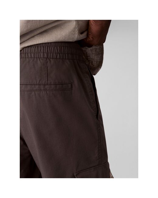 Calvin Klein Gray Skinny Cargo Trouser for men