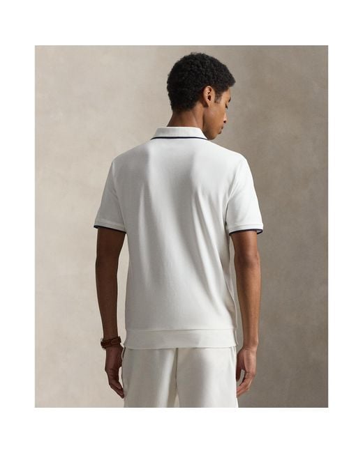 Polo Ralph Lauren White Short Sleeve Polo Shirt for men