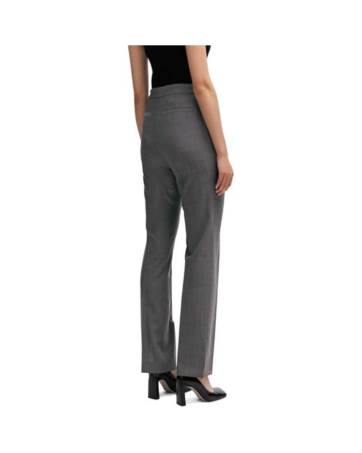 Boss Natural Teana Slim Fit Trousers