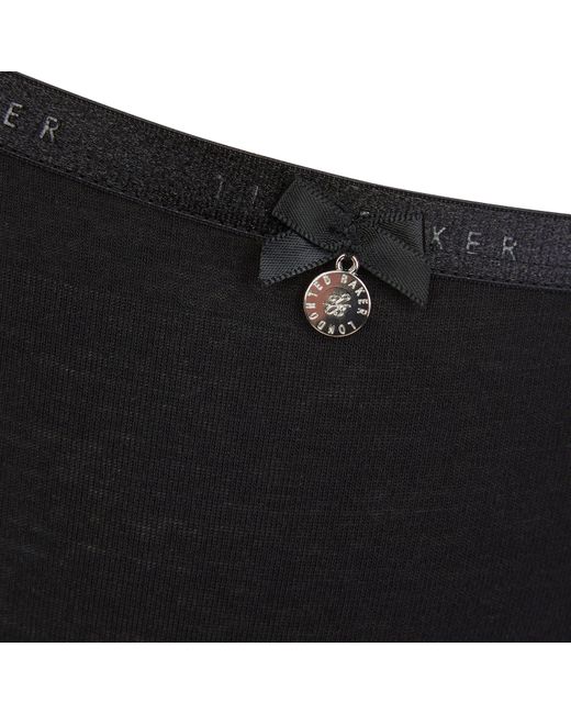 Ted Baker Black Harriot Thong